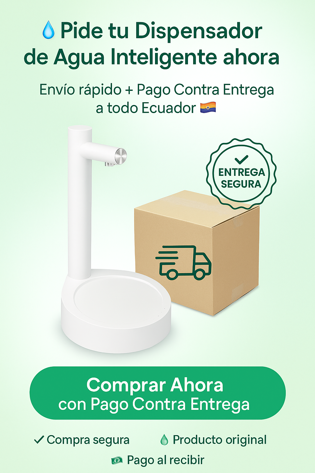 Dispensador de Agua Inteligente - HydroLux 💧✨