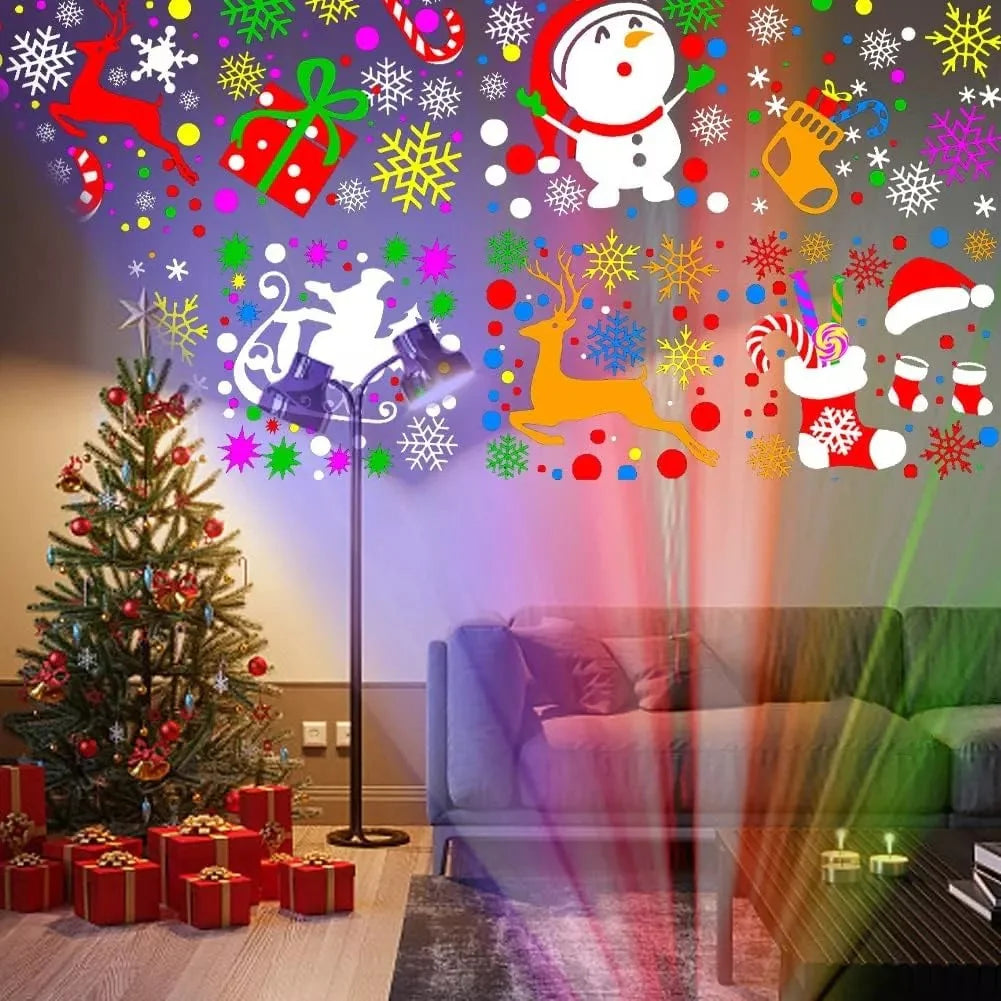 PROYECTOR LUCES NAVIDEÑAS LED