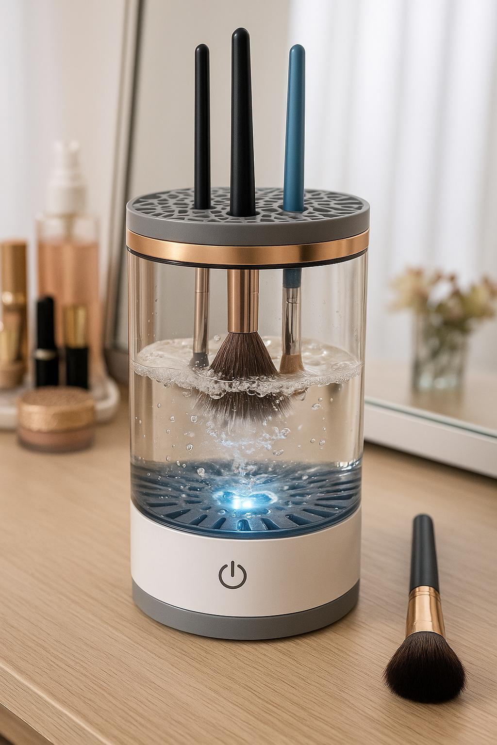 Limpiador De Brochas Eléctrico USB -GlowSpin™