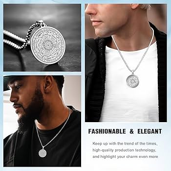 Medalla Arcángel Dominus/ Poder, amuleto, protección