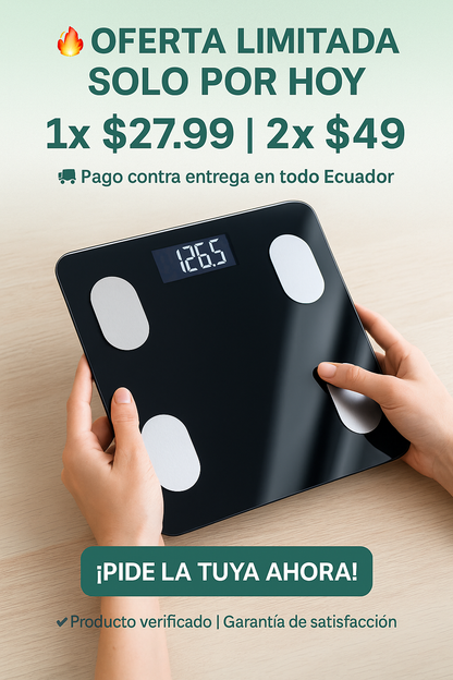 FitScale Smart ¿Te pesas todos los días… pero no ves resultados reales? 😩”