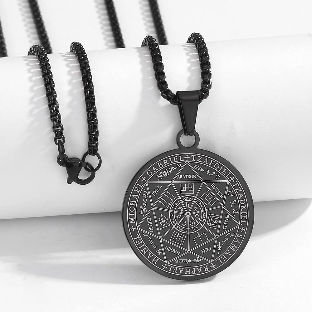 Medalla Arcángel Dominus/ Poder, amuleto, protección