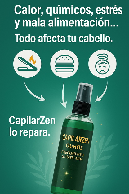 TÓNICO CAPILAR OUHOE-✨ ¿Caída excesiva? ¿Tu cabello ya no crece? Este tónico es para ti.