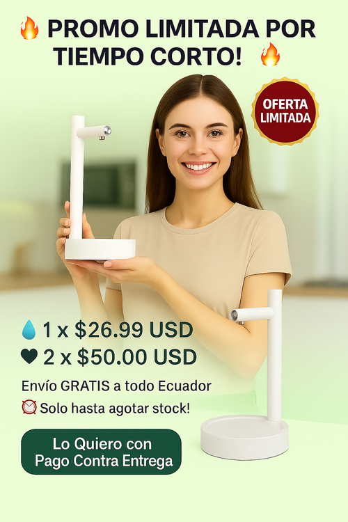 Dispensador de Agua Inteligente - HydroLux 💧✨