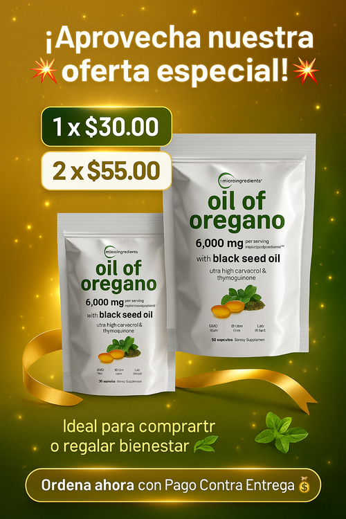 Aceite de Orégano en cápsulas