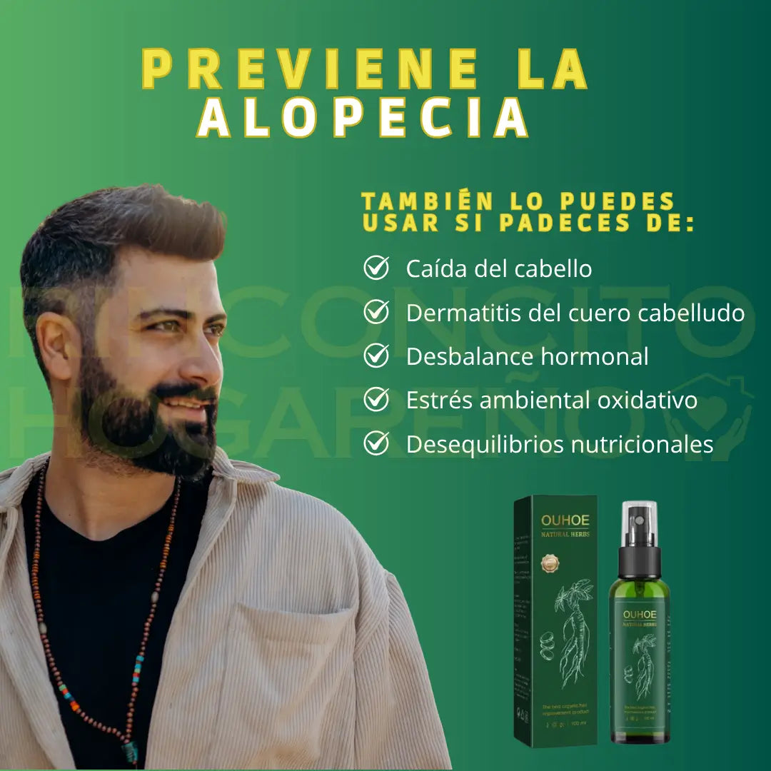 TÓNICO CAPILAR OUHOE-2X1✨