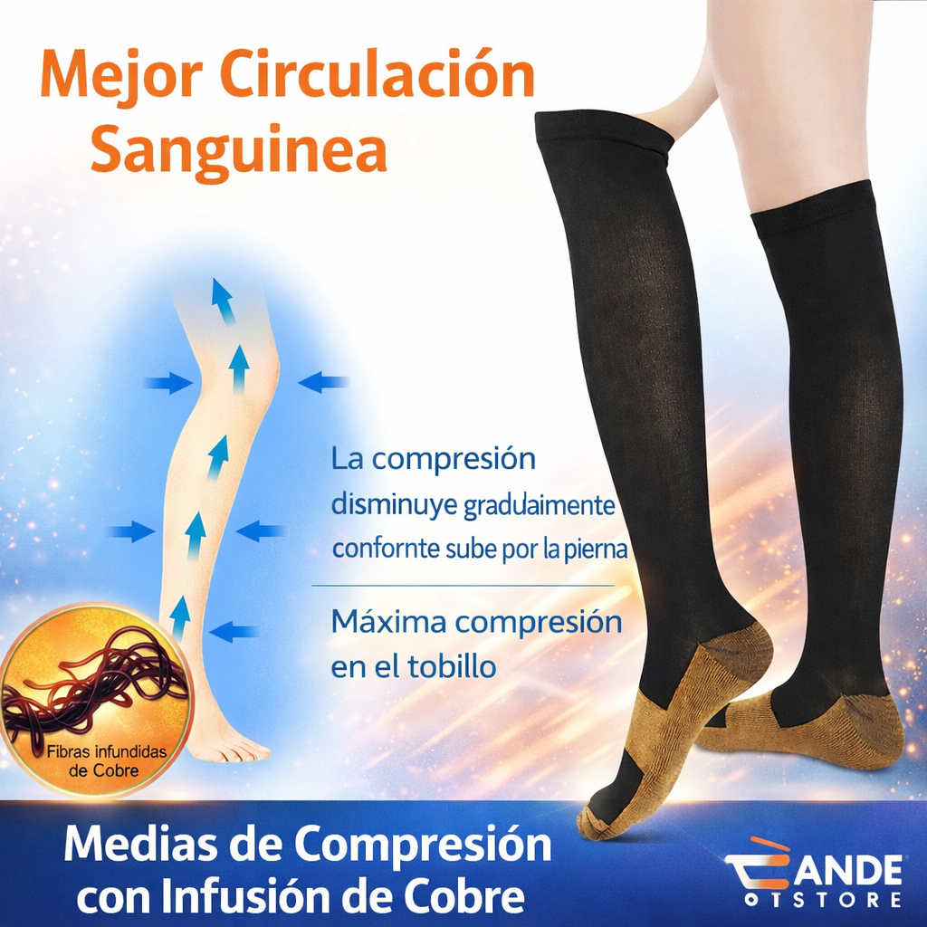 CopperFlex Pro – Medias de Compresión