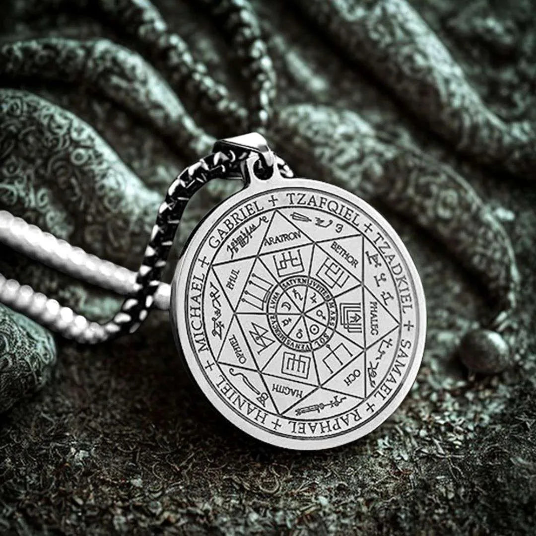 Medalla Arcángel Dominus/ Poder, amuleto, protección