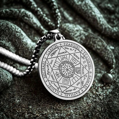 Medalla Arcángel Dominus/ Poder, amuleto, protección