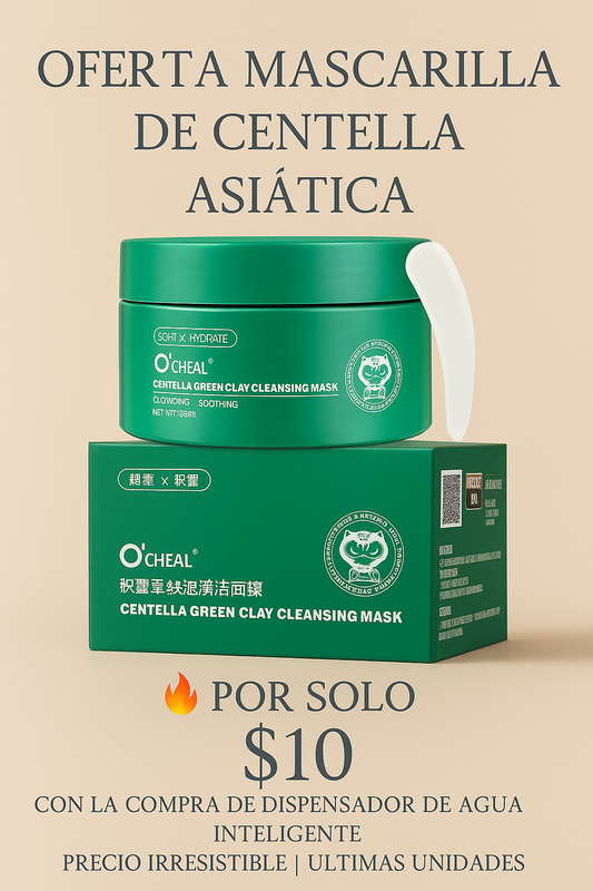 Mascarilla De Centella Asiatica  -“No dejes pasar esta oferta, después te vas a arrepentir.”
