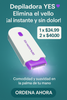 “Depiladora portátil YES Glow, 💚 Disponible con Pago Contra Entrega”.