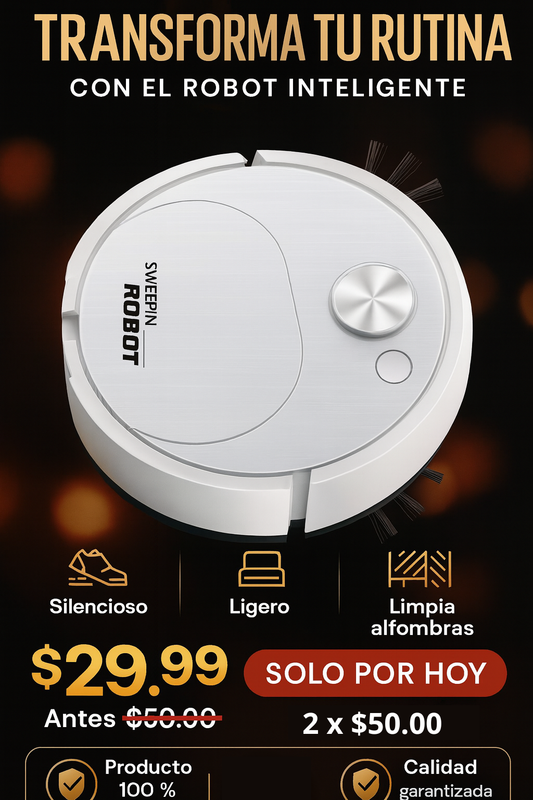 Smart Mop Robot ¡Únete hoy y aprovecha la oferta antes de que se agote!